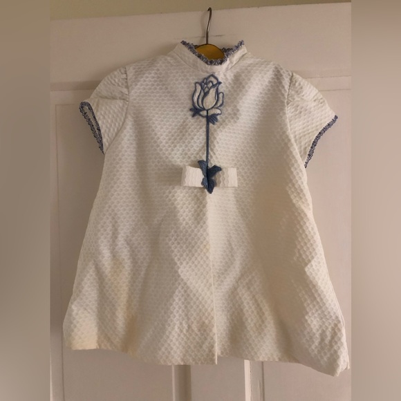 Young Couture by Dorissa Other - White dress with matching shorts Girls size 4 Vintage